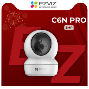 Camera Wifi Ezviz C6N 2K 3Mpx- xem và đàm thoại 2 chiều trên điện thoại - có nút bấm cảm ứng trên camera để gọi về app