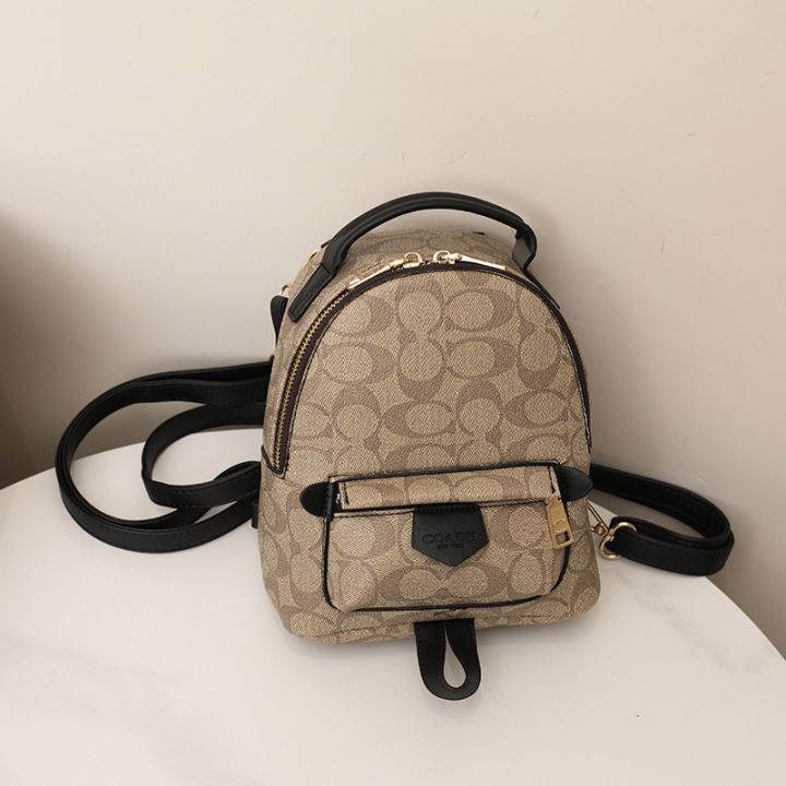 Coach small backpack discount purse