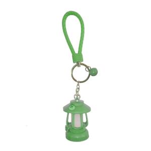 Outdoor Adventure LED Lantern Keychain Stylish Designs LED Oil Lamp Keychain Adornment For Stylish Outdoor Enthusiasts