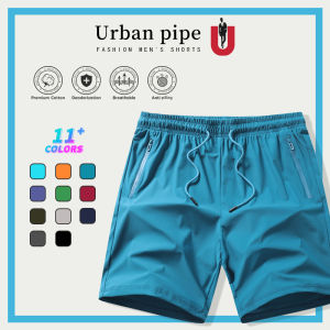 URBAN PIPE Taslan Shorts For Men Quick-dry W/ Zipper Drawsting Short COOL -5­°C 208502 Mens Tan Shorts Tassel Shorts - Lazada