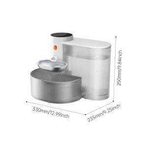 Petgravity Stainless Steel BowlIntelligent Pouring Water Dispenser Automatically Purifies The Wireless Drinking Bowl For Cats2026