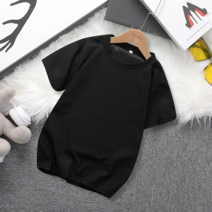 【Buy 1 Take 1 】Kids Boys Girls Waffle T-Shirt - 6-12 Years Old Casual Short Sleeve Daily Wear
