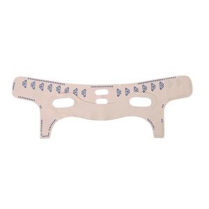 V Shape Face Shaper Lifting Bandage Belt Tape Facial Chee Wrinkle Face Lift Up Thin Mask Strap Face Line Breathable Bandage Reduce Double Chin Nasolabial Folds Daily Pink