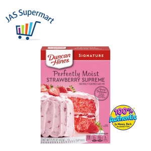 Duncan Hines Perfectly Moist Strawberry Supreme Cake Mix 432g