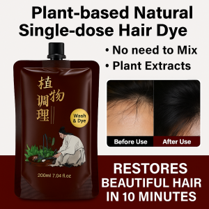 Natural Plant Hair Dye Dual Oxygen Water Pouch