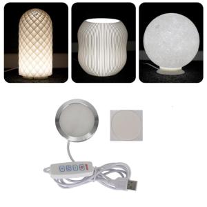 LED Lighting Component Set for 3D Printer Accessories Aluminum Model Print Own Lampshade