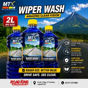 MICROTEX WIPER WASH 2000ML (2L) WINDSHIELD WASHER FLUID – SOLD PER PIECE