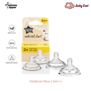 Tommee Tippee Natural Start Soft Teat Closer To Nature Super Soft Baby Bottle Teat