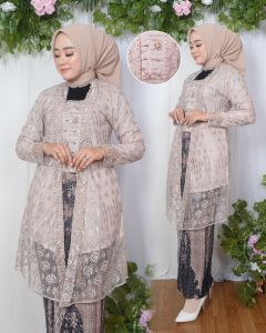 TUNIK KEBAYA TILLE PAYET/KUTUBARU TUNIK KEBAYA PESTA/KEBAYA WISUDA