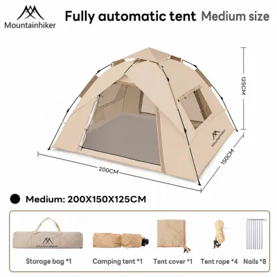 MOUNTAINHIKER outdoor camping tent waterproof automatic tent automatic tent camping outdoor tent