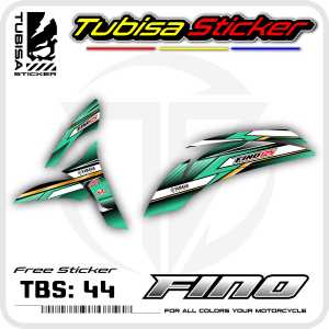 Sticker Striping Fino 125 - Stiker Striping Variasi Yamaha  Fino 125. TBS.44