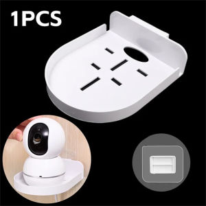 Protable Flexible Camera Clamp Mount Baby Monitor Camera Holder Stand for Webcam Monitor Punch-free Bendable Bracket Clip Base