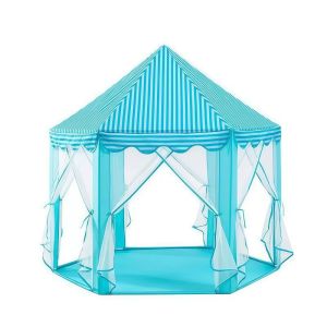 [SG LOCAL]Hexagon Castle Play Tent for Kids - Large Playhouse Indoor & Outdoor Games Toys