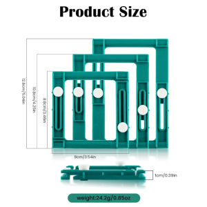 Clover Tassel Maker (Alat Pembuat Rumbai) 9/11/13cm