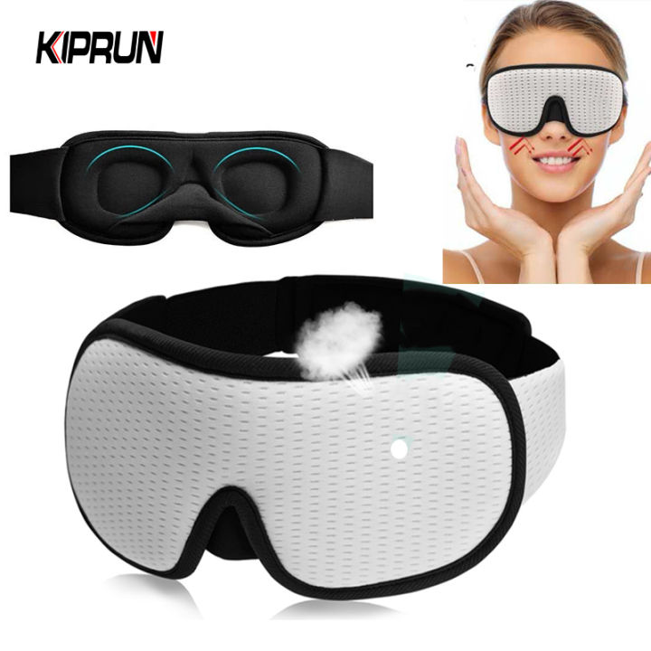 KIPRUN 3D Sleeping Mask Block Out Light Soft Padded Sleep Mask For Eyes
