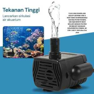 V163 POMPA MINI AIR PORTABLE CELUP LISTRIK USB PUMP 3 WAT DARURAT EMERGENCY MANCING BUAT UMPAN WATER