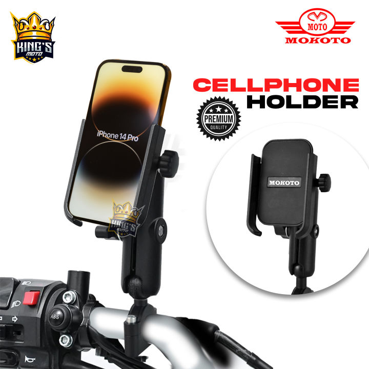 Bike Mobile Holder For Burgman 125 Mirror Mobile Holder For