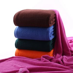 Handuk Mandi Hotel Dewasa Polos Cokelat & Biru Ukuran Tanggung 50x100 Termurah Terlaris