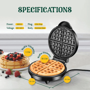 Waffle Maker Toaster Square Wafel Electric Mini Waffles Machine Breakfast Egg Eggette Cake Oven Pan Wafer