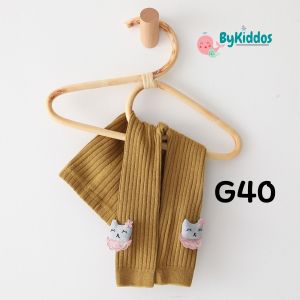 ByKiddos -  Legging Anak Perempuan Premium / Celana Leging Bayi Motif Kucing