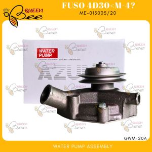 QUEENBEE Mitsubishi Fuso 4D30 Water Pump Assembly with gasket M-4 GWM-20A ME-015005/20