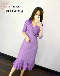 Dress Bellanca & Dress Brukat Wanita: Model Baru, Kekinian, & Lokal Murah