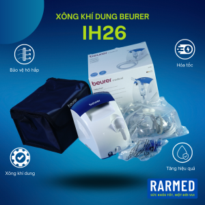 Máy xông mũi họng khí dung BEURER IH26 cho phòng khám bệnh viện nhà đông người