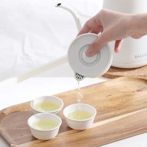 BAGUO(霸果) พลาสติกทำจากพลาสติก ชุดน้ำชากังฟู สีบริสุทธิ์ ใช้แล้วทิ้ง กาน้ำชาแบบพกพา ชุดเดินทาง ละเอียดอ่อนและละเอียดอ่อน ชุดน้ำชาเดินทาง การเดินทางการเดินทาง