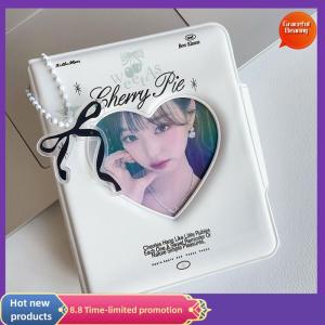 Graceful Kpop photocards chất kết dính ngọt ngào Bow Album ảnh mini photocard chủ 3 inch tình yêu trái tim hình ảnh lưu trữ trường hợp