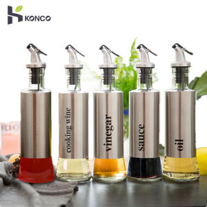 KONCO 1Piece Cooking Wine Bottle & Oil Dispensing Condiment Containers