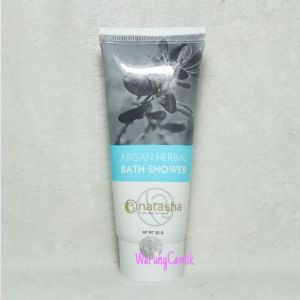ARGANSHOWER Natasha Skin Care Argan Herbal Bath Shower 30 & 100 gram by dr Fredi Setyawan Original Liquid Body Wash