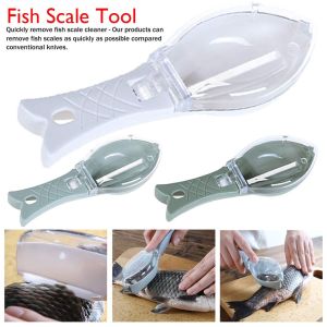 Fish Cleaning Tool Killing Scraping Scale with Knife Device Convenient Fish Scale Scraper Remover