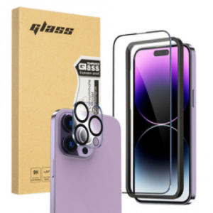 Silk Print Tempered Glass for iphone 17 16 Anti Explosion Camera Screen Protector for iphone 15 14 13 12 11