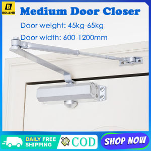 Boland Hydraulic Buffer Automatic Door Closer 45KG to 65KG Adjustable Speed Door Closing Equipment Mute Soft Closing Door Hardware