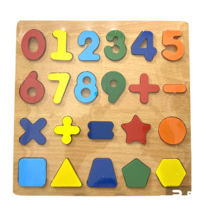 Smile - Mainan Edukasi Anak Puzzle Kayu / Puzzle Kayu Bergambar / Kids Education Toys Wood Letters