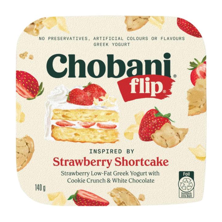 Chobani Flip Greek Yogurt Strawberry Shortcake 140G Lazada Singapore