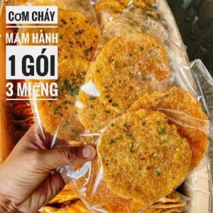 80g- Cơm cháy (mắm hành- có video)