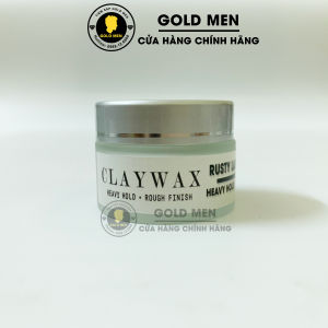 Sáp vuốt tóc Rusty Lab Clay Wax siêu giữ nếp + Tặng quà