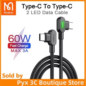 Mcdodo USB C cáp 60W Loại C sạc nhanh sạc PD loại USB C cáp cho Huawei/Samsung/Xiaomi MacBook Cáp