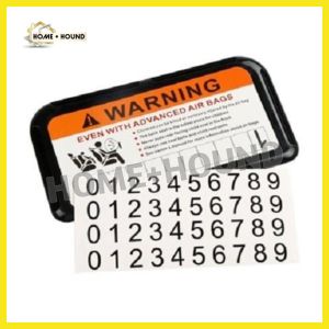 HOME + HOUND 1Pc Sun Visor Organizer for Car IC Card Storage Universal Sun Visor Card Holder