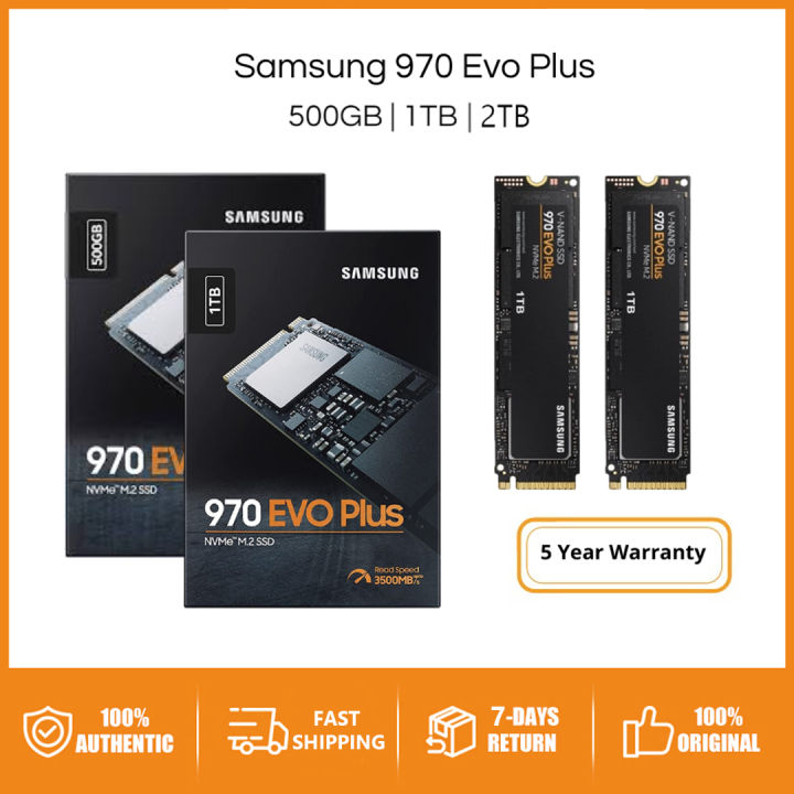 960 Pro 2tb Vs 970 Evo 2tb Original Samsung 970 Evo Plus 500GB/1TB/2TB M.2 NVME Gen 3.0 V-Nand SSD