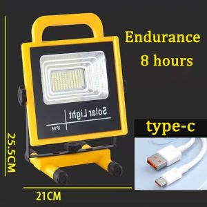 Rechargeable Floodlight Emergency LED Lamp For Outdoor Camping Sports Fields Parks Road Repair Light