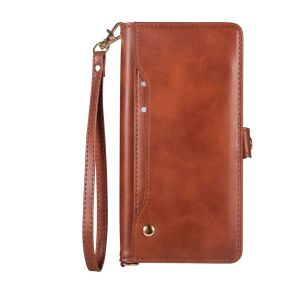 for Redmi 17 Redmi Note 17 Pro Plus Leather Case with Mirror Card Holder Cash Pocket Wrist Strap Shockproof Protective Flip Cover