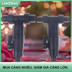 【LAKEBAO】 Phụ kiện bể cá 12 16mm vòi nước đôi nhanh chóng phát hành nối ống bể cá 3 chiều Van Bể cá bộ lọc kết nối