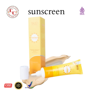 Sunscreen sr12 Pelembap Dan Pencerah Wajah Suns Creen Kulit Wajah Jerawat