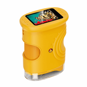 SFFGF 2 Inch IPS Screen Handheld Digital Microscope Portable HD Pocket Microscope Birthday Gifts Rechargeable Handheld Magnifying Glass Scientific Experiment