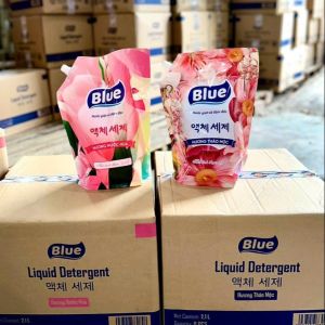 Túi Nước Giặt Blue Hàn Quốc 2000ml Hương Thảo Mộc Hương Nước Hoa Chính Hãng