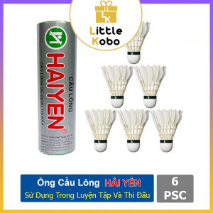 [Hải Yến] Ống Cầu Lông Hải Yến Chính Hãng Chất Lượng Cao 6 12 Trái Cầu Lông Dùng Tập Luyện Thi Đấu Phụ Kiện Thể Thao