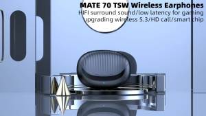 SPRISE Mate70 Advanced Wireless Earphone Bluetooth Headset HiFi With mic TWS Earphon Stereo Earbuds Headphone Touch Control