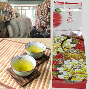 Trà Móc Câu Đinh Tôm Nõn - 500gr (5 Gói x 100gr) - Chè xanh sấy khô sạch thơm an toàn - Cảm ơn khách hàng mua trà ạ